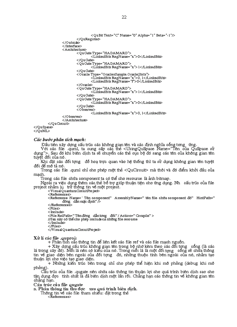 image for page Ngôn ngữ QuML và kiến trúc hệ thống Visual Quantum Studio