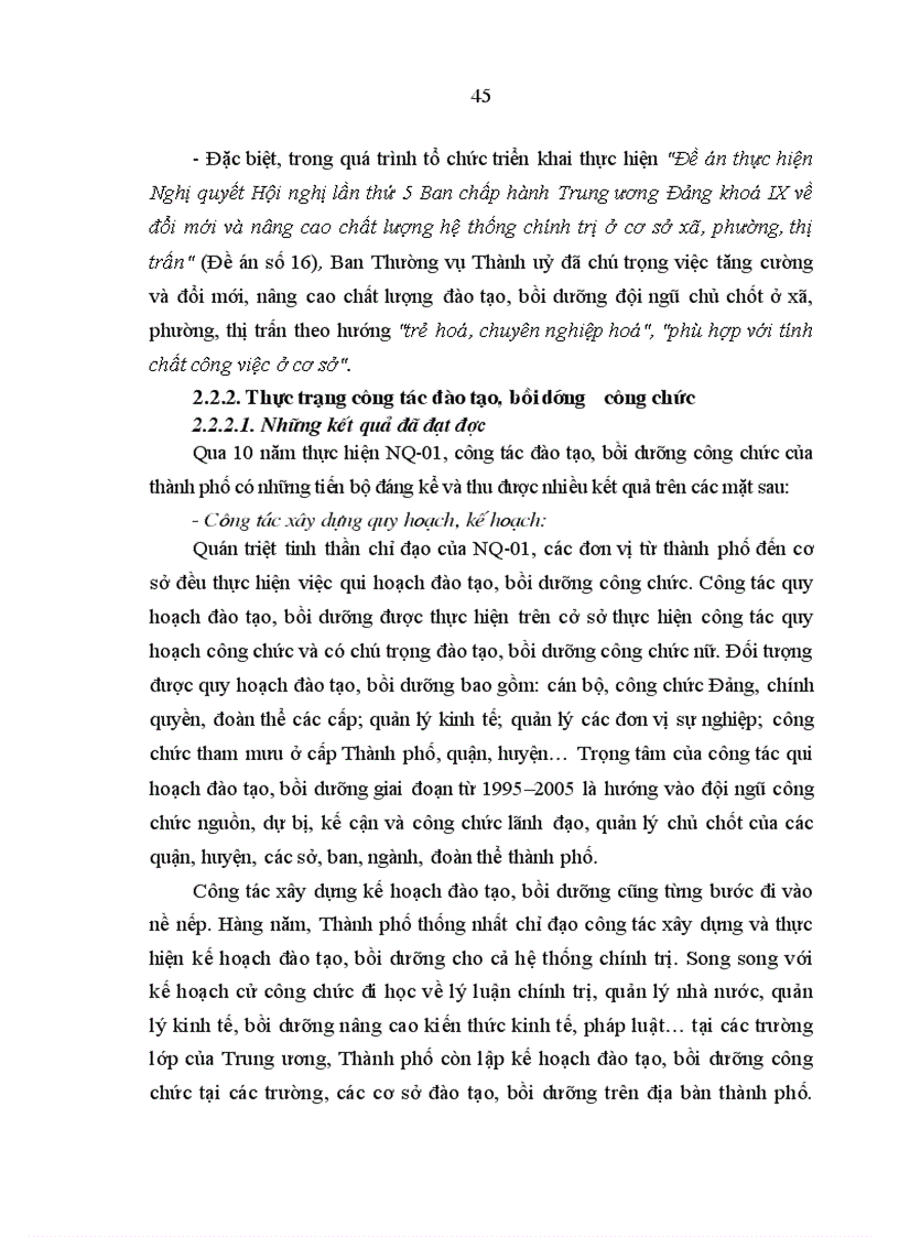 image for page Đào tạo bồi dưỡng công chức trong nền kinh tế thị trường ở nước ta qua thực tiễn ở thành phố Hà Nội