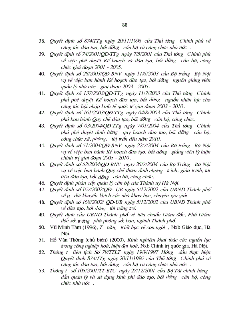 image for page Đào tạo bồi dưỡng công chức trong nền kinh tế thị trường ở nước ta qua thực tiễn ở thành phố Hà Nội