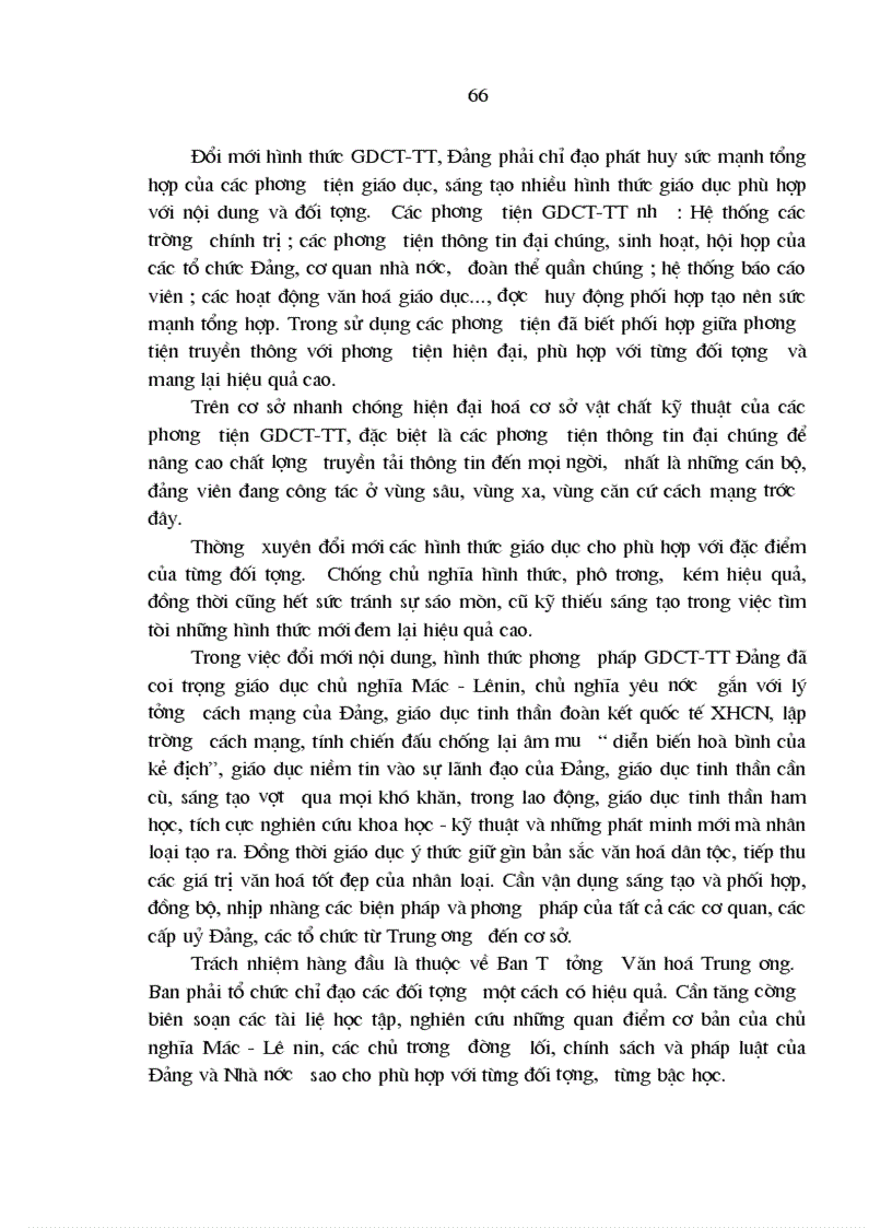 image for page Đảng Cộng sản Việt Nam lãnh đạo công tác giáo dục chính trị tư tưởng cho cán bộ đảng viên trong thời kỳ đổi mới 1991 2005