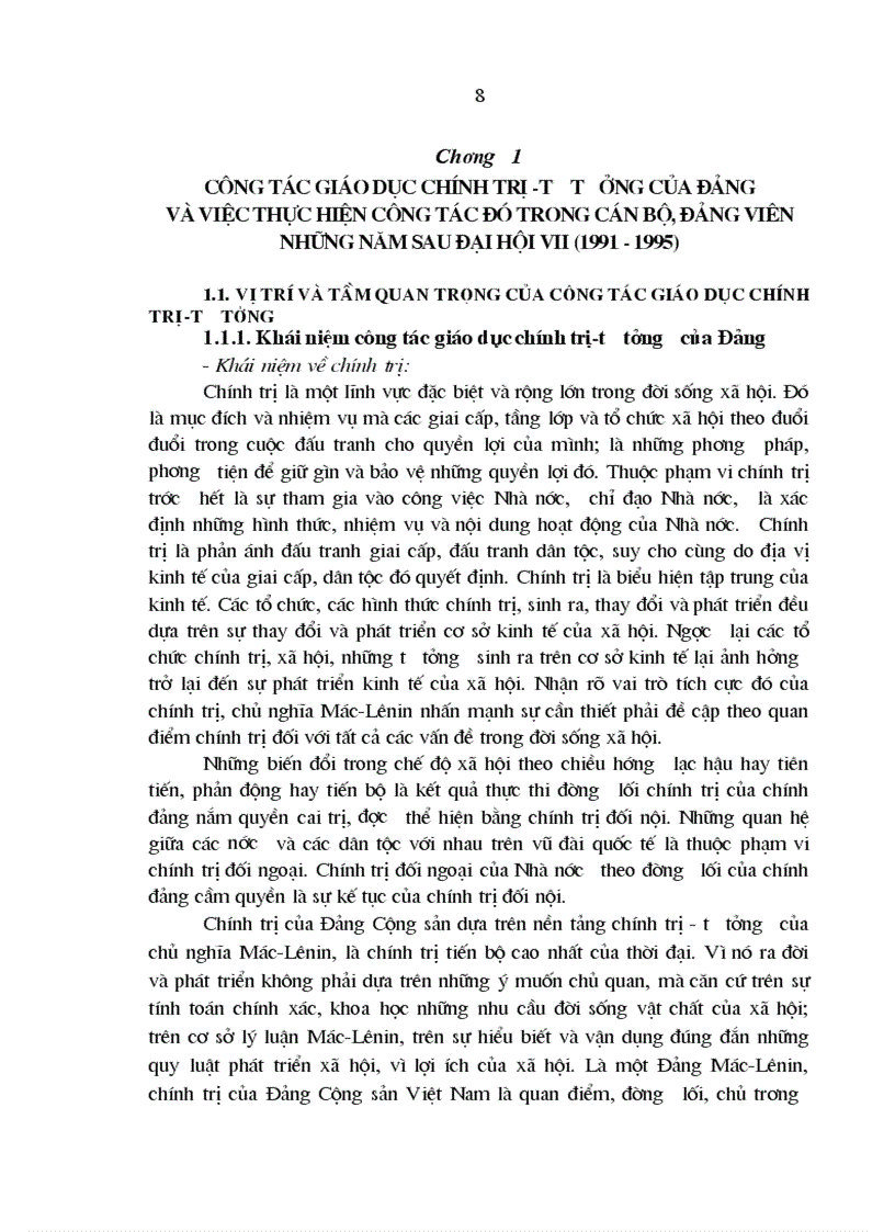 image for page Đảng Cộng sản Việt Nam lãnh đạo công tác giáo dục chính trị tư tưởng cho cán bộ đảng viên trong thời kỳ đổi mới 1991 2005 1