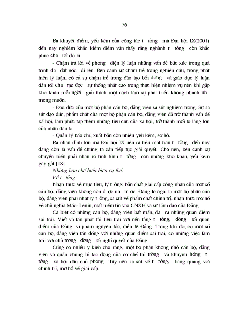 image for page Đảng Cộng sản Việt Nam lãnh đạo công tác giáo dục chính trị tư tưởng cho cán bộ đảng viên trong thời kỳ đổi mới 1991 2005 1