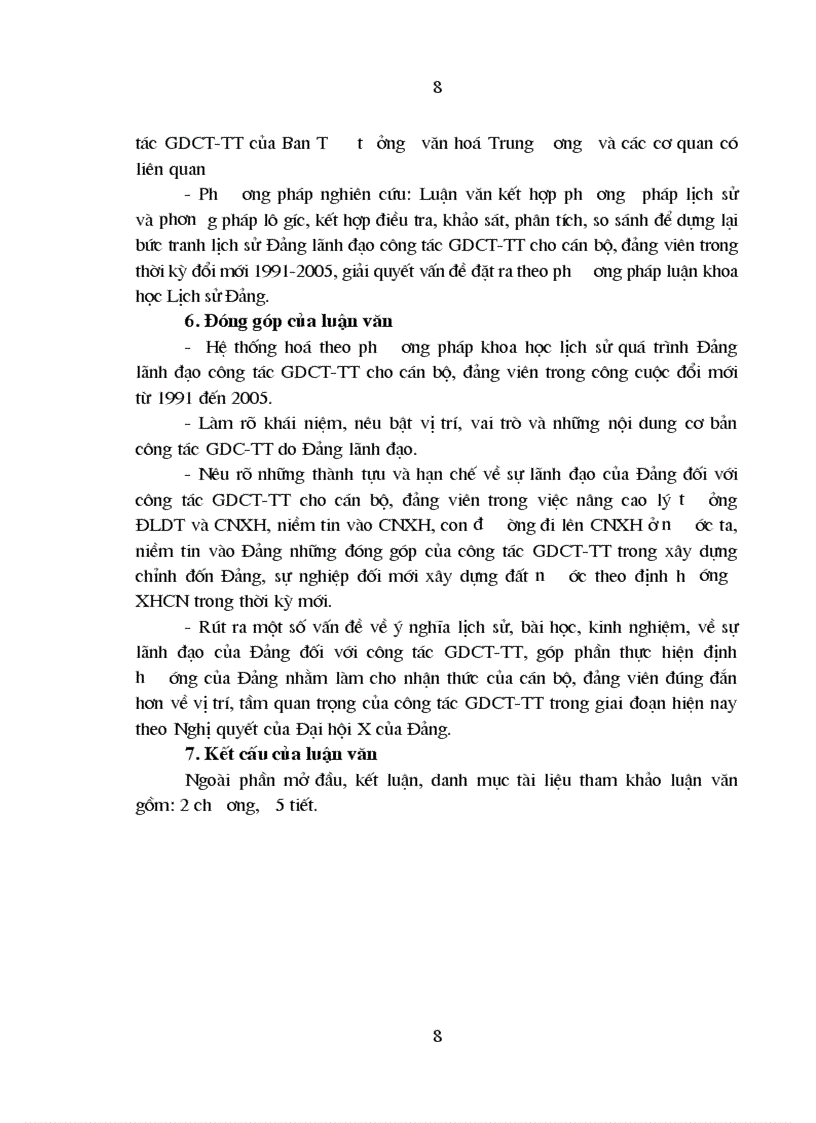 image for page Đảng Cộng sản Việt Nam lãnh đạo công tác giáo dục chính trị tư tưởng cho cán bộ đảng viên trong thời kỳ đổi mới 1991 2005