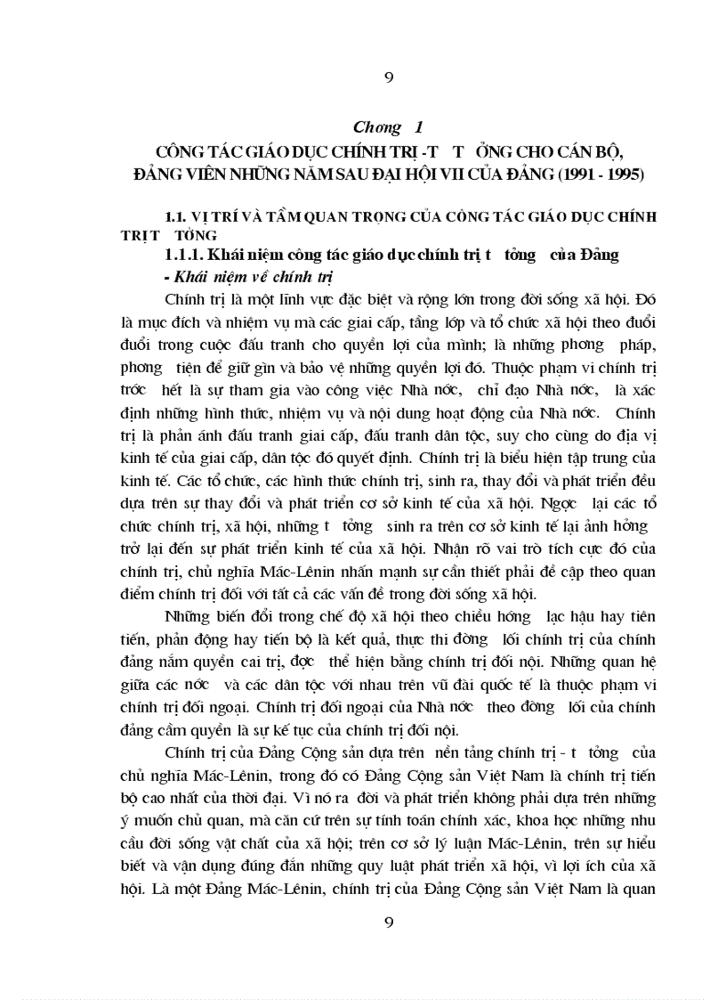 image for page Đảng Cộng sản Việt Nam lãnh đạo công tác giáo dục chính trị tư tưởng cho cán bộ đảng viên trong thời kỳ đổi mới 1991 2005