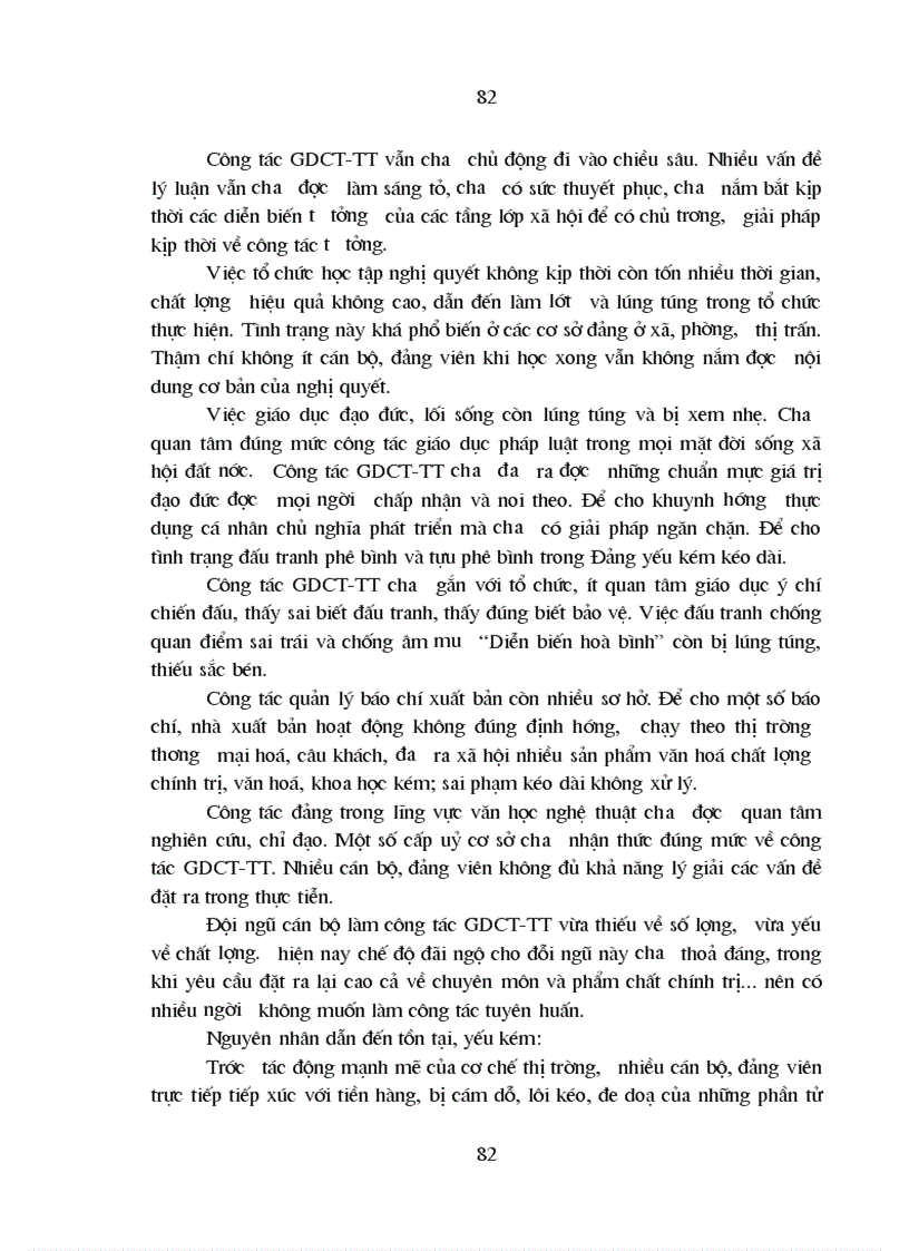 image for page Đảng Cộng sản Việt Nam lãnh đạo công tác giáo dục chính trị tư tưởng cho cán bộ đảng viên trong thời kỳ đổi mới 1991 2005