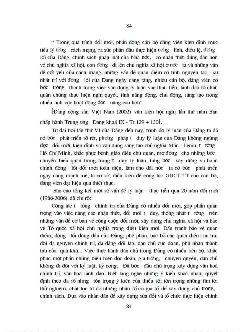 image for page Đảng Cộng sản Việt Nam lãnh đạo công tác giáo dục chính trị tư tưởng cho cán bộ đảng viên trong thời kỳ đổi mới 1991 2005