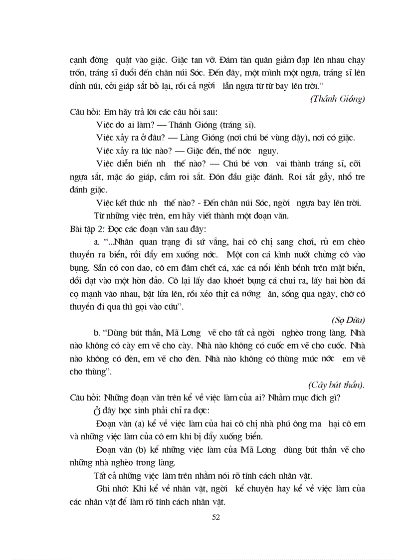 image for page Rèn luyện kỹ năng viết đoạn văn tự sự trong quá trình dạy văn bản tự sự cho học sinh lớp 6 Trung học cơ sở 1