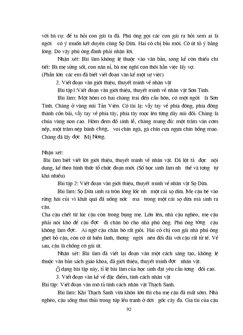 image for page Rèn luyện kỹ năng viết đoạn văn tự sự trong quá trình dạy văn bản tự sự cho học sinh lớp 6 Trung học cơ sở 1