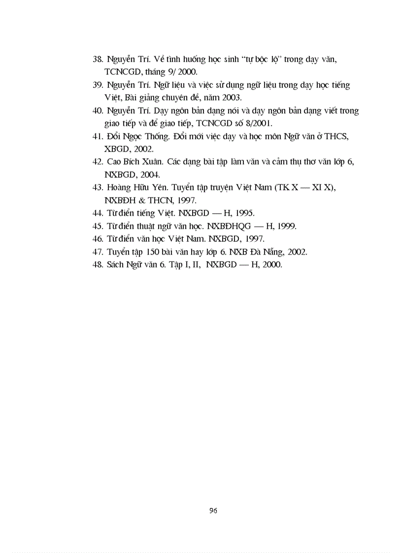 image for page Rèn luyện kỹ năng viết đoạn văn tự sự trong quá trình dạy văn bản tự sự cho học sinh lớp 6 Trung học cơ sở 1