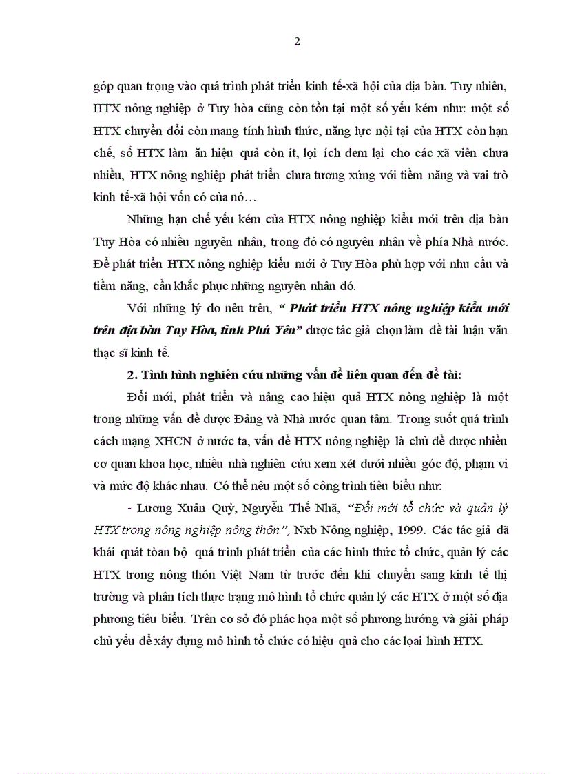 image for page Phát triển HTX nông nghiệp kiểu mới trên địa bàn Tuy Hòa tỉnh Phú Yên