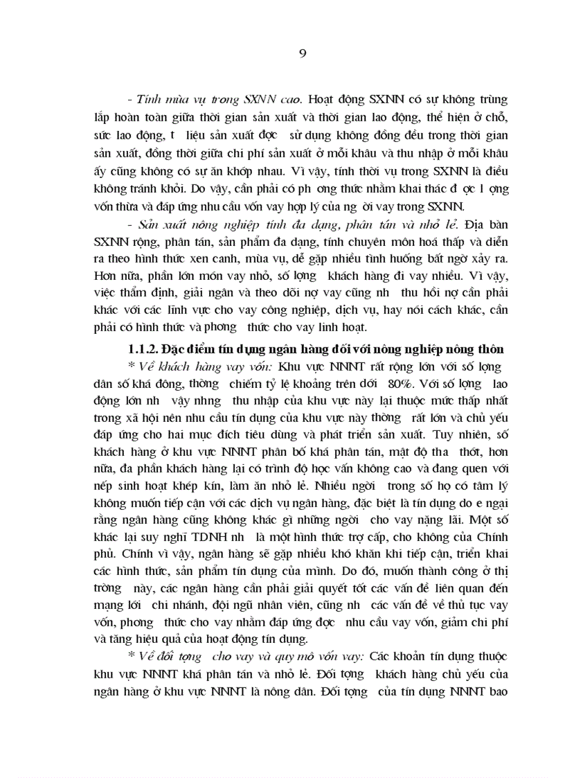 image for page Giải pháp nâng cao hiệu quả hoạt động tín dụng Ngân hàng Nông nghiệp và Phát triển Nông thôn Quảng Nam đối với lĩnh vực nông nghiệp nông thôn 1