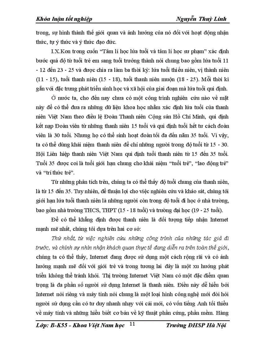 image for page Internet với hoạt động giao tiếp của thanh niên hiện nay 1