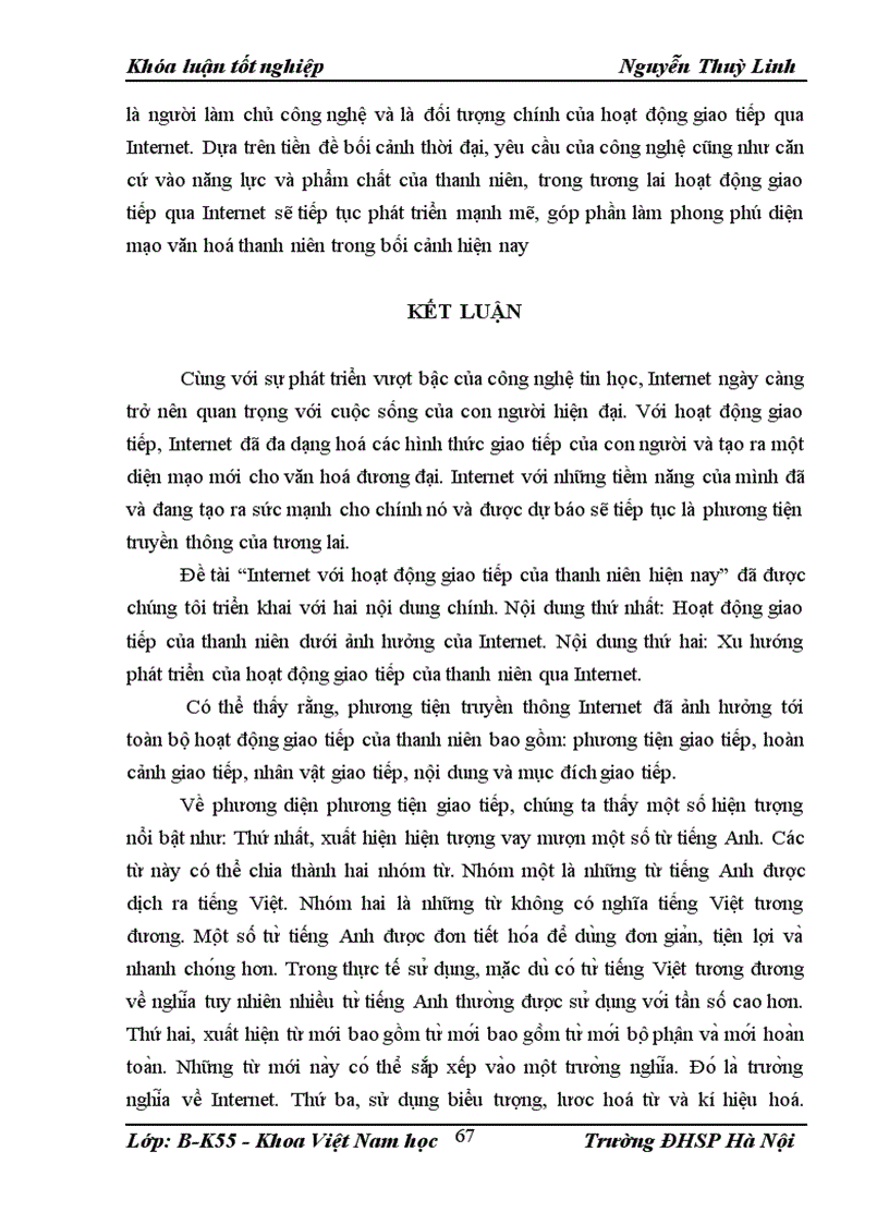 image for page Internet với hoạt động giao tiếp của thanh niên hiện nay 1