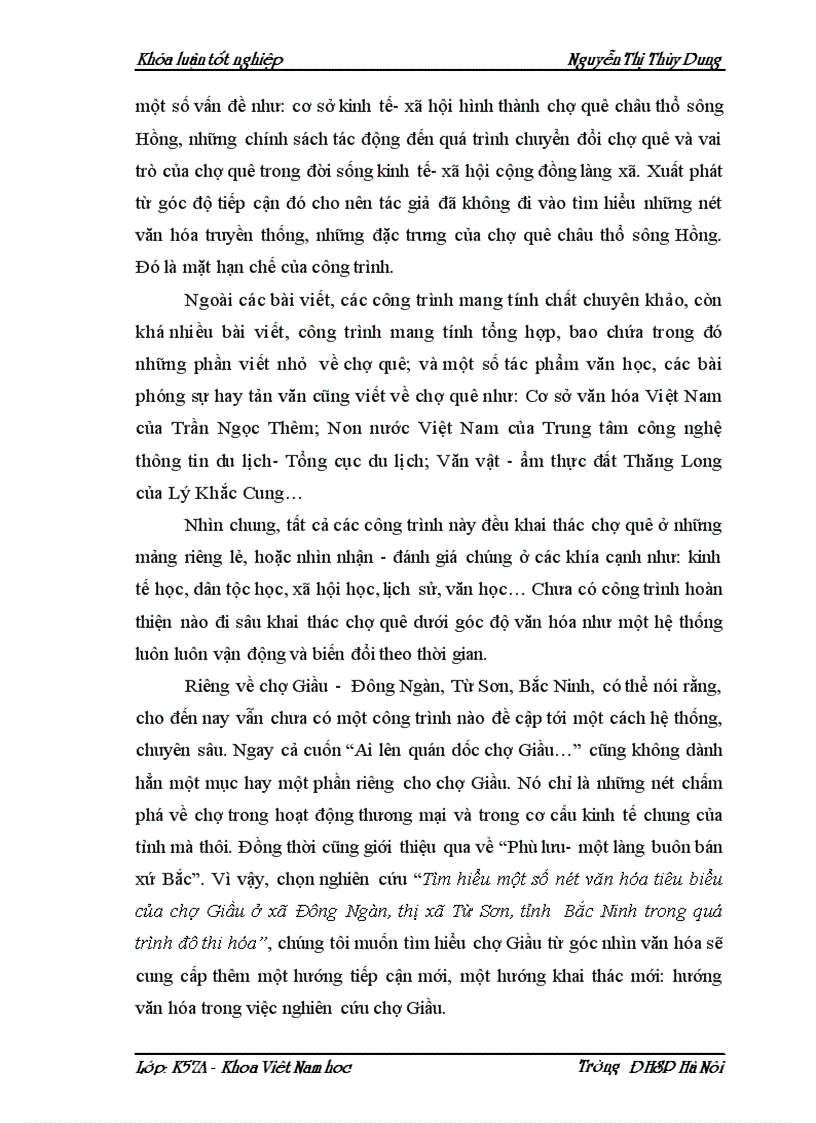 image for page Tìm hiểu một số nét văn hóa tiêu biểu của chợ Giầu ở xã Đông Ngàn thị xã Từ Sơn tỉnh Bắc Ninh trong quá trình đô thị hóa