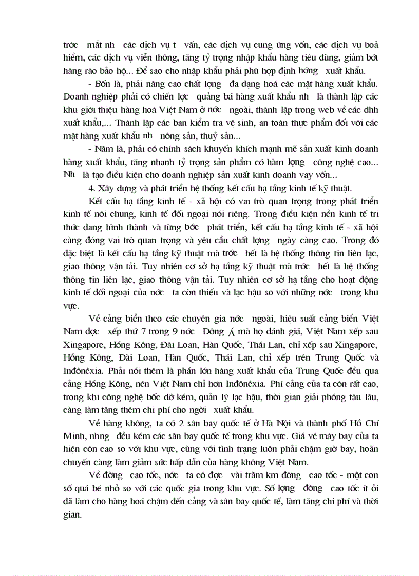 image for page Thực trạng của hoạt động kinh tế đối ngoại ở Việt Nam và các biện pháp tăng cường hoạt động kinh tế đối ngoại