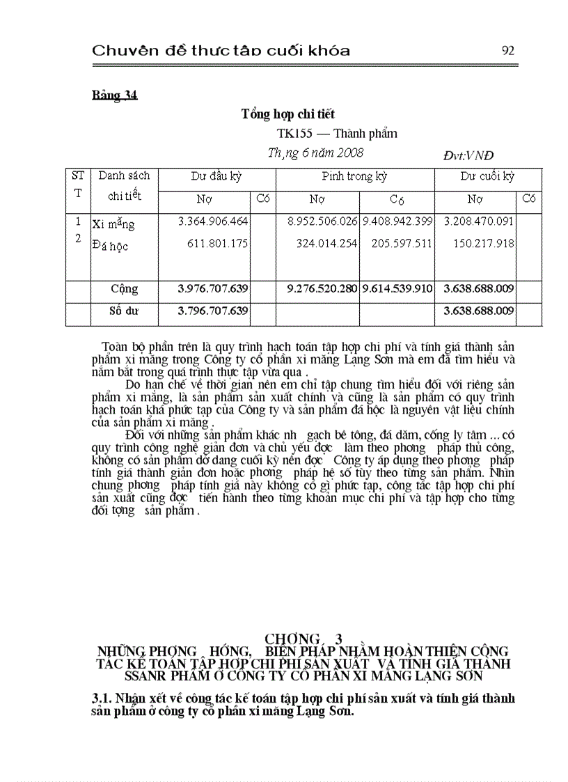 image for page Tổ chức công tác kế toán tập hợp chi phí sản xuất và tính giá thành sản phẩm ở công ty cổ phần xi măng Lạng Sơn