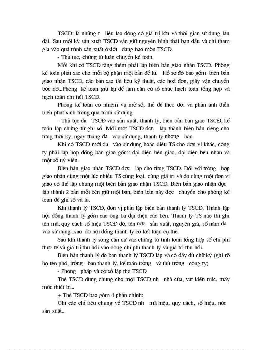 image for page Chuyên đề kế toán tăng giảm và trích khấu hao tài sản cố định trong công ty TNHH Xây dựng vận tải Phương Huy