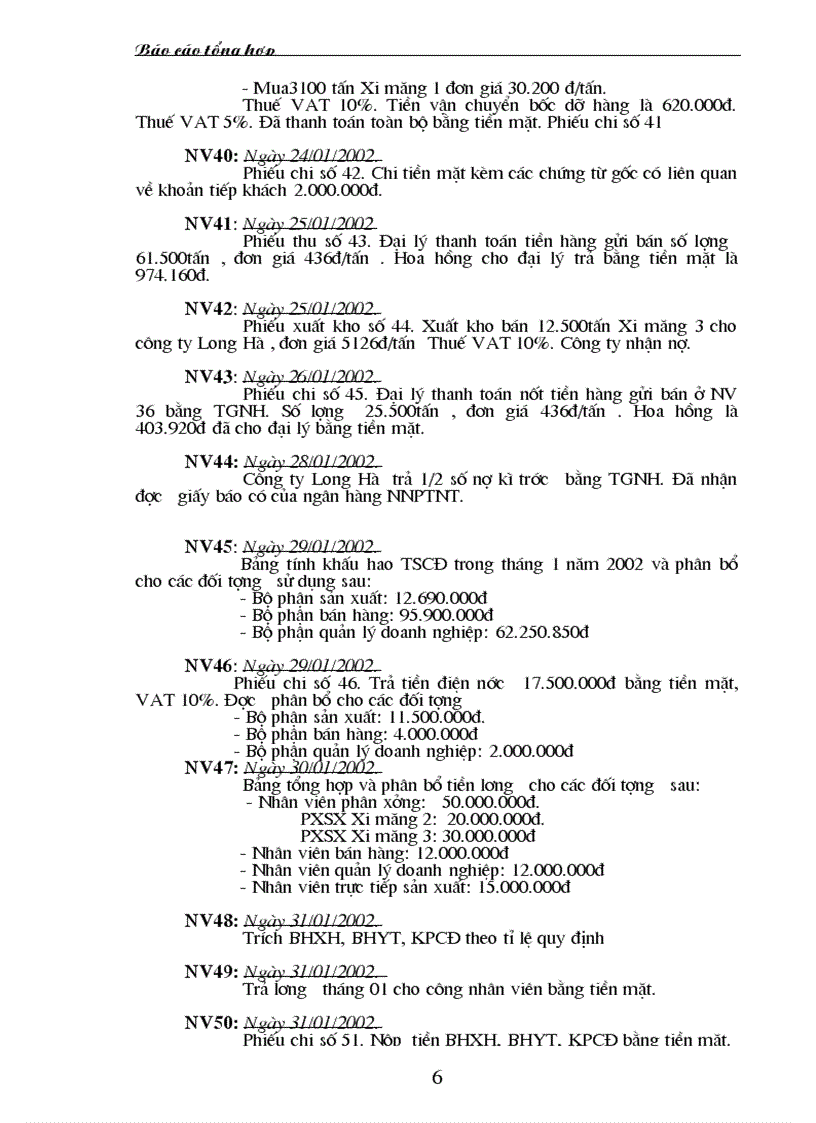 image for page Báo cáo tổng hợp về thực hành kế toán