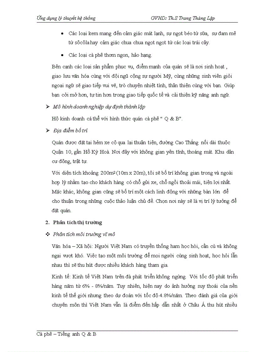 image for page Cà phê Tiếng anh Q B