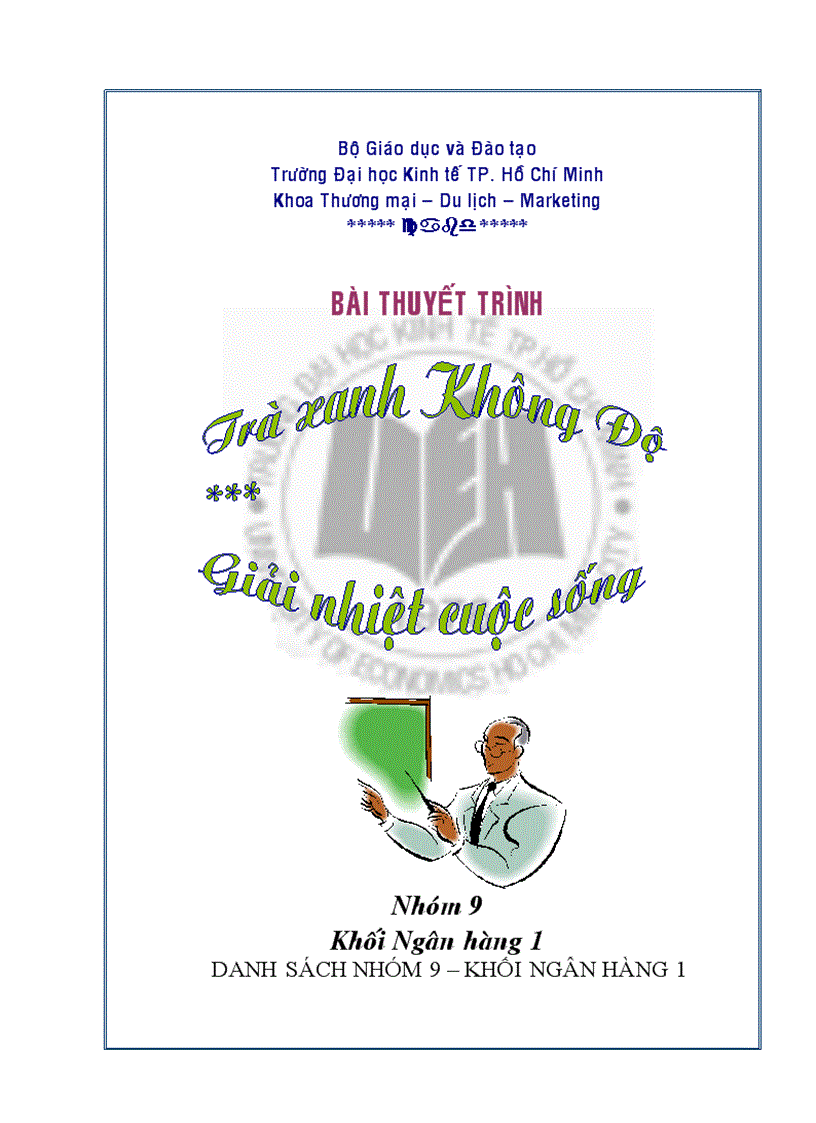 image for page Trà xanh Không Độ giải nhiệt cuộc sống