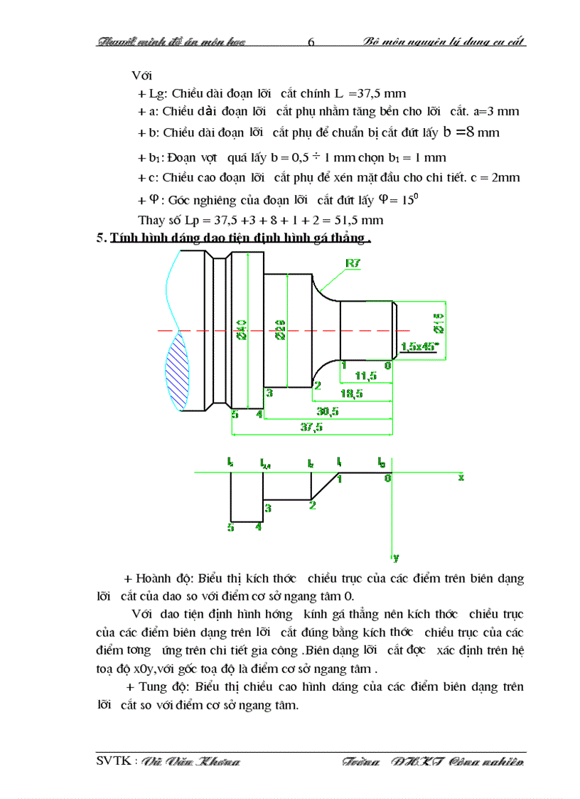 image for page Thiết kế dao tiện định hình