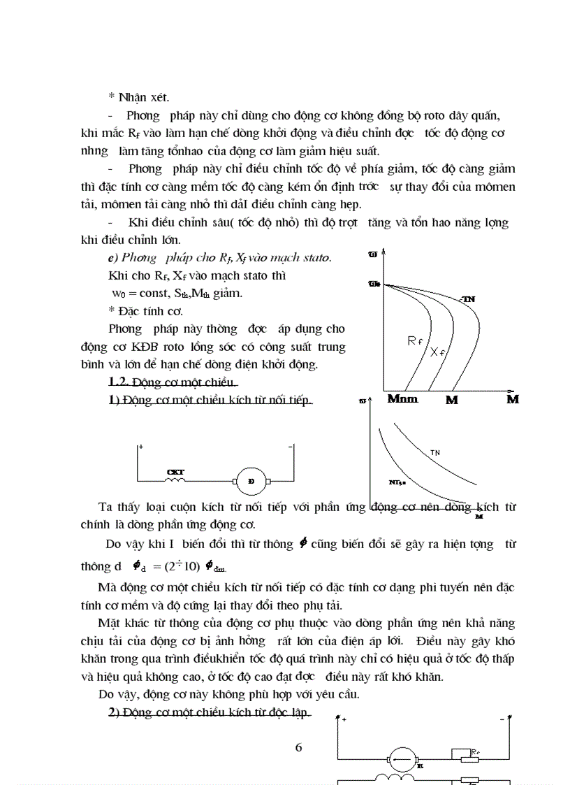 Thiết kế hệ thống truyền động điện BBĐ van Động cơ một chiều không đảo chiều quay có 2 mạch vòng phản hồi