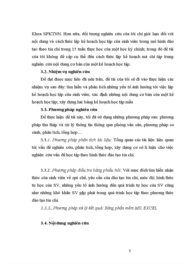 image for page Nghiên cứu về khả năng thích ứng của sinh viên với hình thức đầo tạo theo tín chỉ và đề xuất mô hình học tập