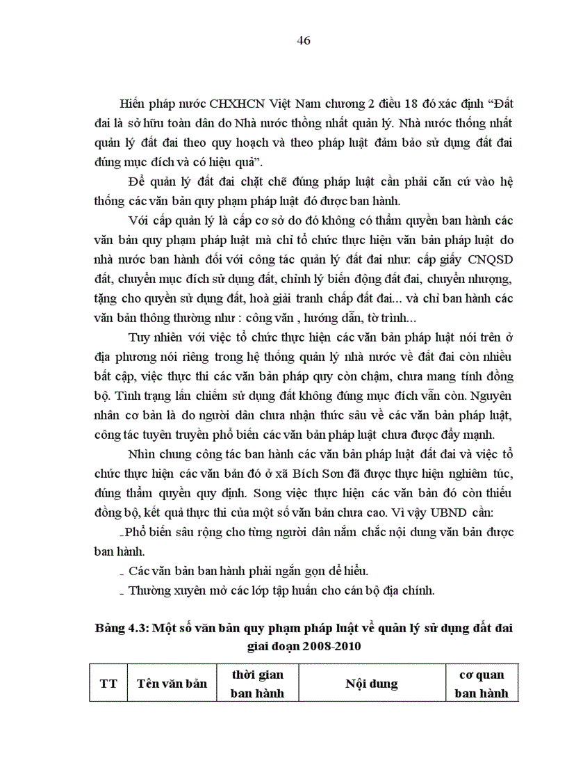 image for page Đánh giá công tác quản lý Nhà nước về đất đai trên địa bàn xã Bích Sơn huyện Việt Yên tỉnh Bắc Giang giai đoạn 2008 2010