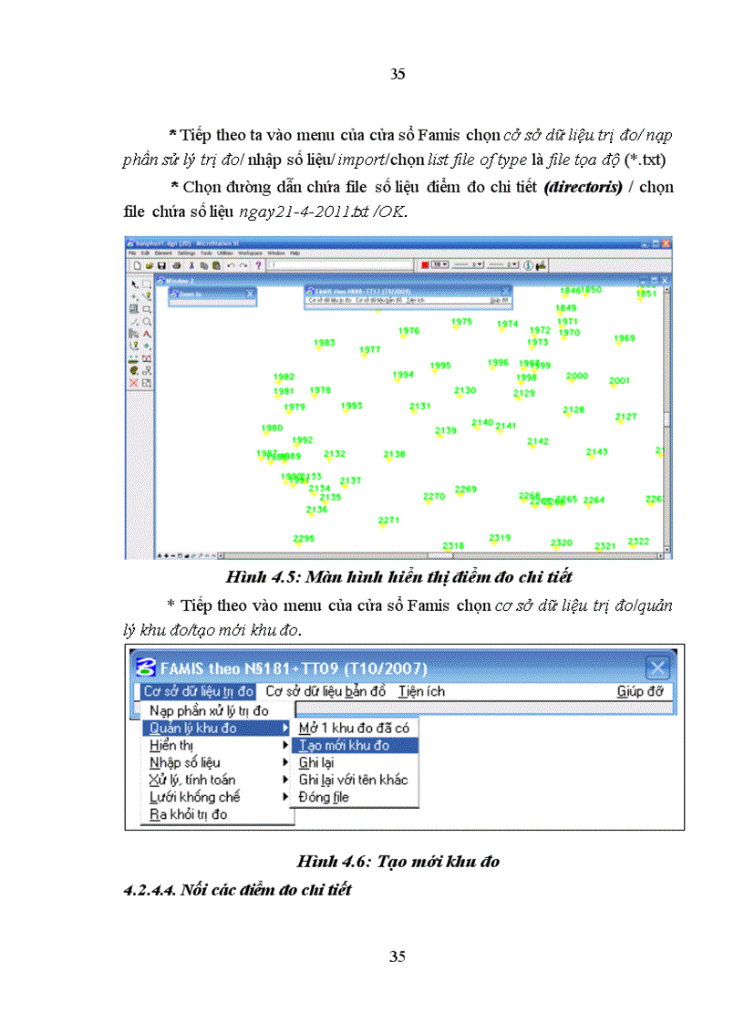 image for page Ứng dụng công nghệ tin học và máy toàn đạc điện tử thành lập bản đồ địa chính tỷ lệ 1 1000 xã Thanh Mai huyện Chợ Mới Tỉnh Bắc Kạn