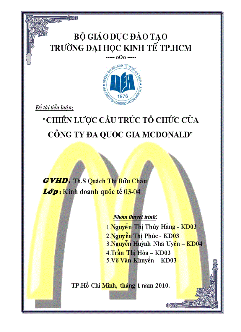 Nhượng quyền Mô hình kinh doanh chính của McDonalds chiếm tới 93 tổng  số nhà hàng