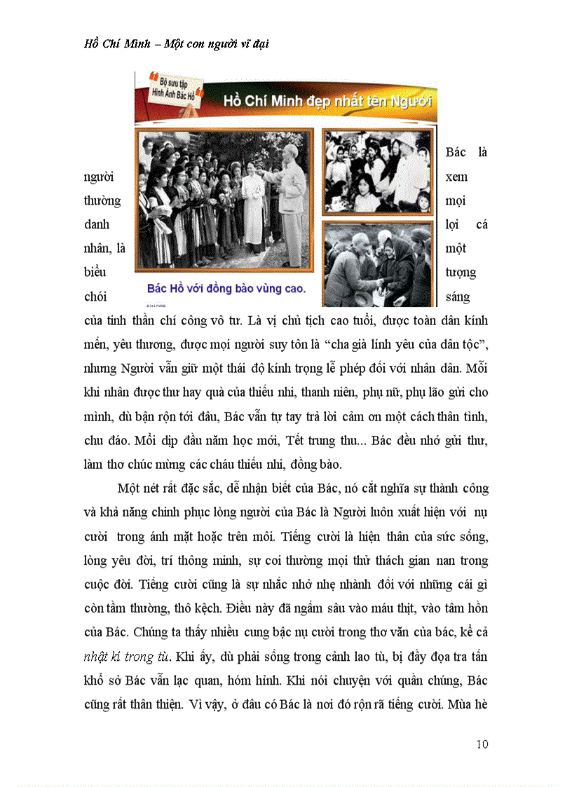 image for page Hồ Chí Minh Một con người vĩ đại