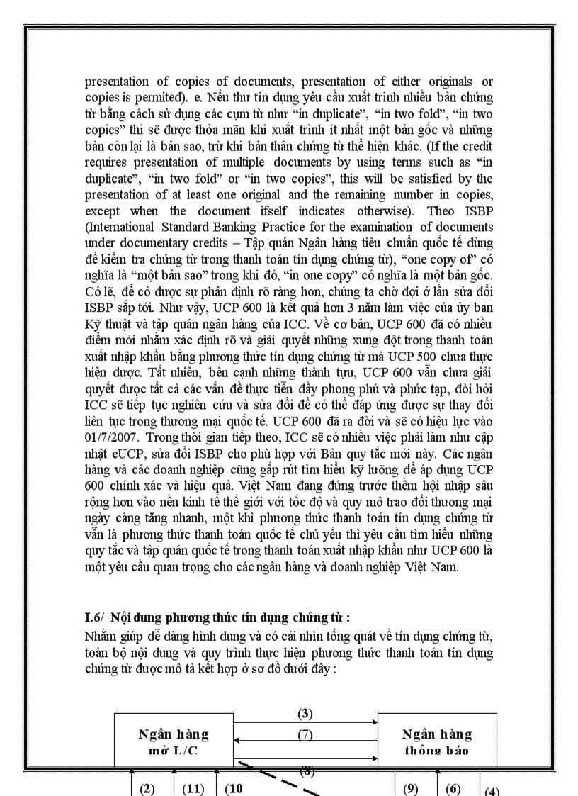 image for page Nội dung và quy trình thanh toán tín dụng chứng từ