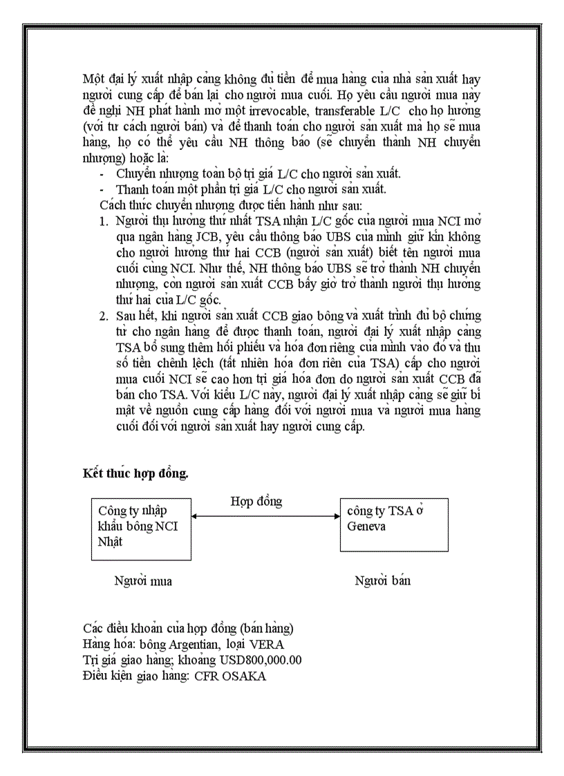 image for page Nội dung và quy trình thanh toán tín dụng chứng từ