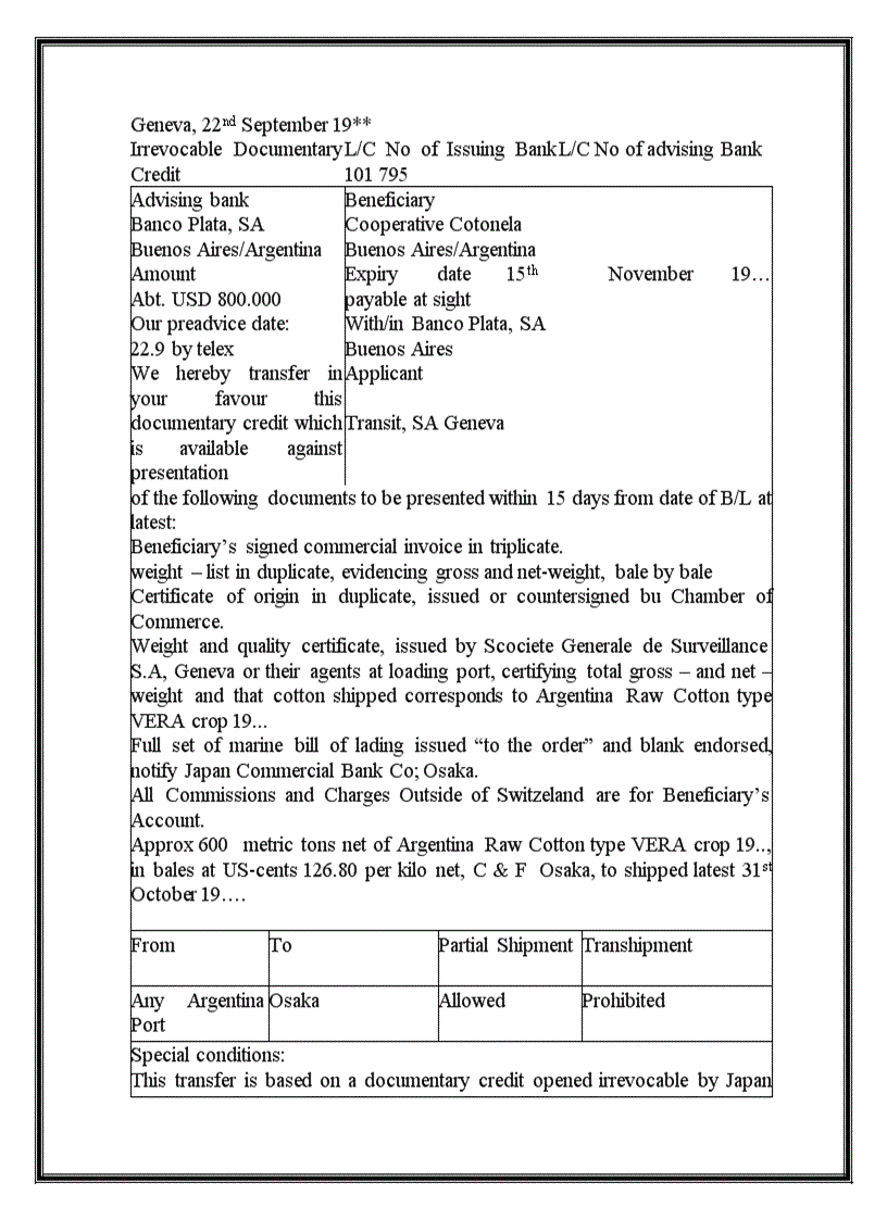 image for page Nội dung và quy trình thanh toán tín dụng chứng từ