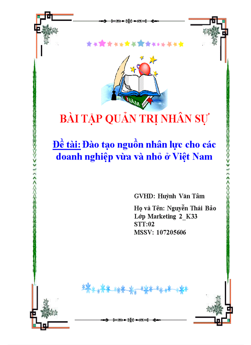 image for page Đào tạo nguồn nhân lực cho các doanh nghiệp vừa và nhỏ ở Việt Nam