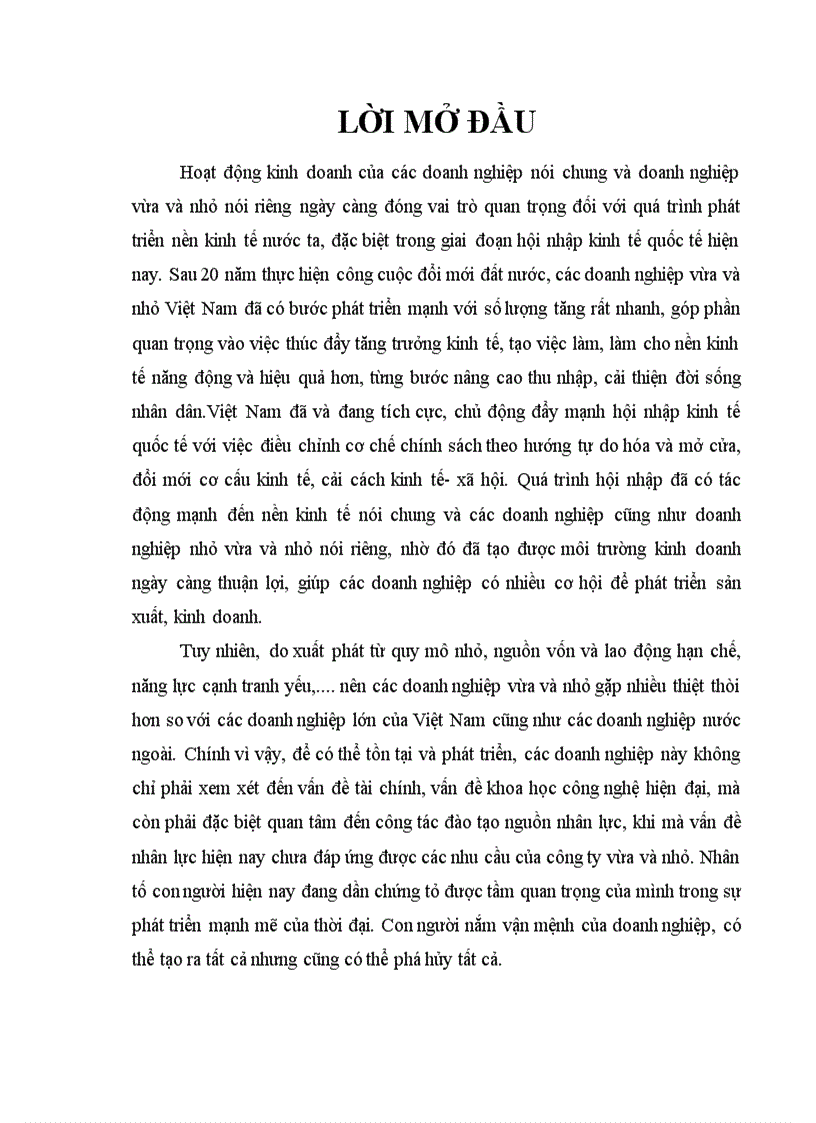 image for page Đào tạo nguồn nhân lực cho các doanh nghiệp vừa và nhỏ ở Việt Nam