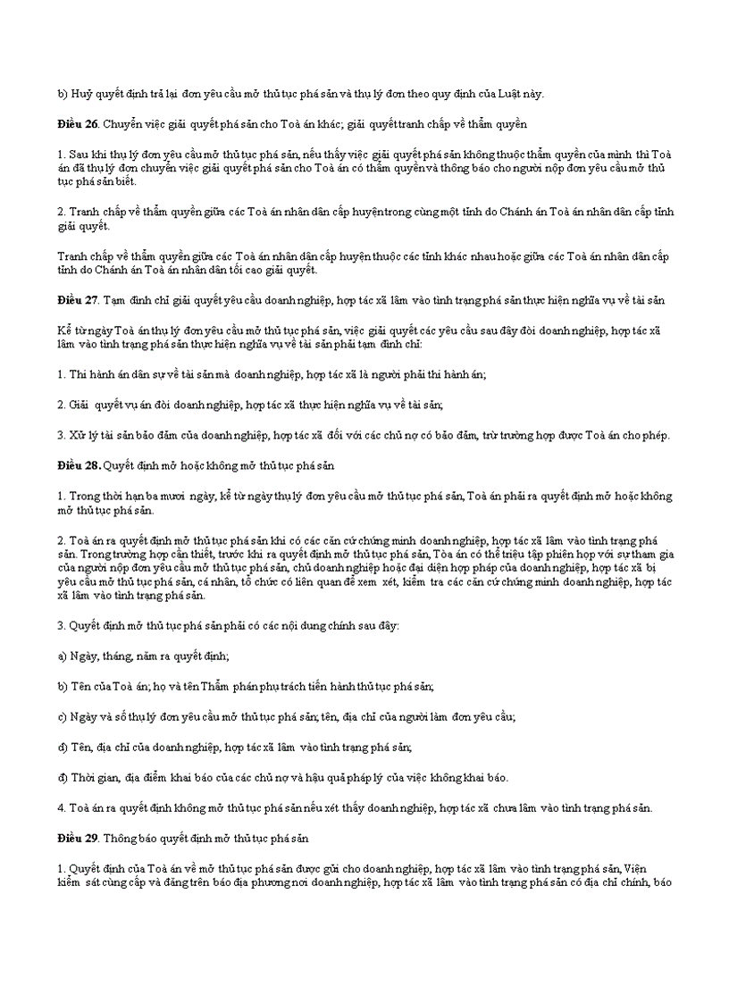 image for page Luật phá sản