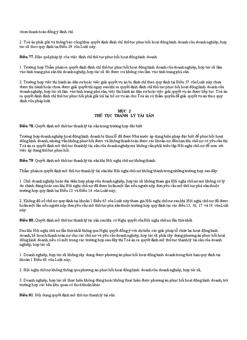 image for page Luật phá sản