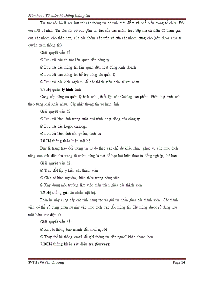 image for page Dự án xây dựng hệ thống quản lý thông tin nội bộ