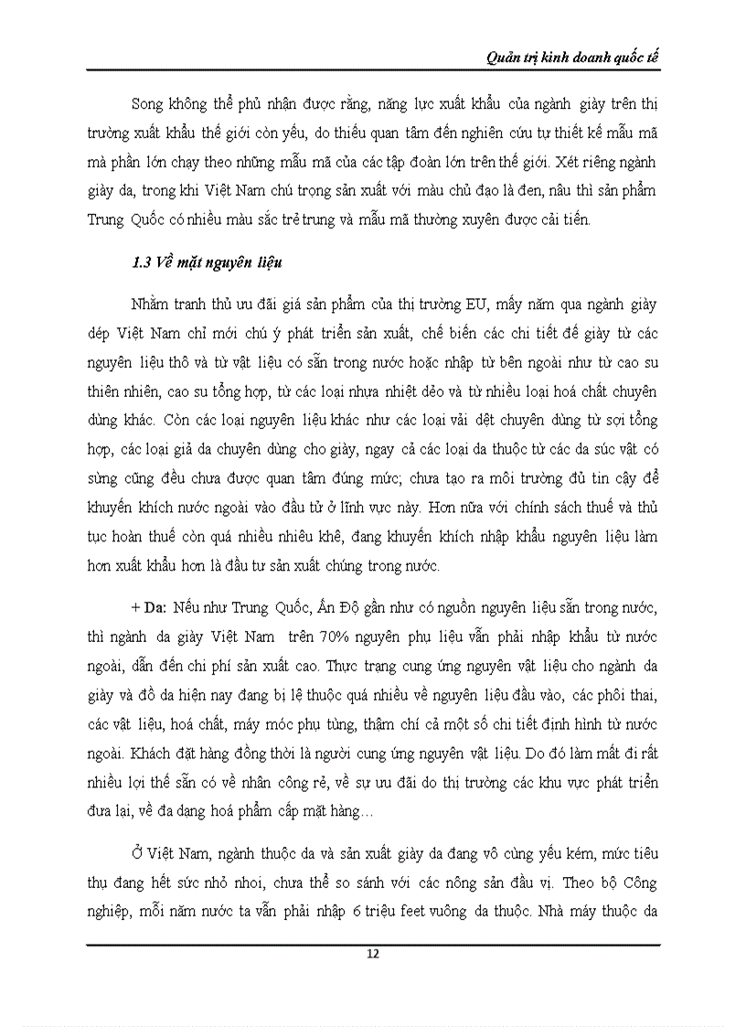 image for page Phân tích lợi thế cạnh tranh của mặt hàng giày dép việt nam khi xuất khẩu eu