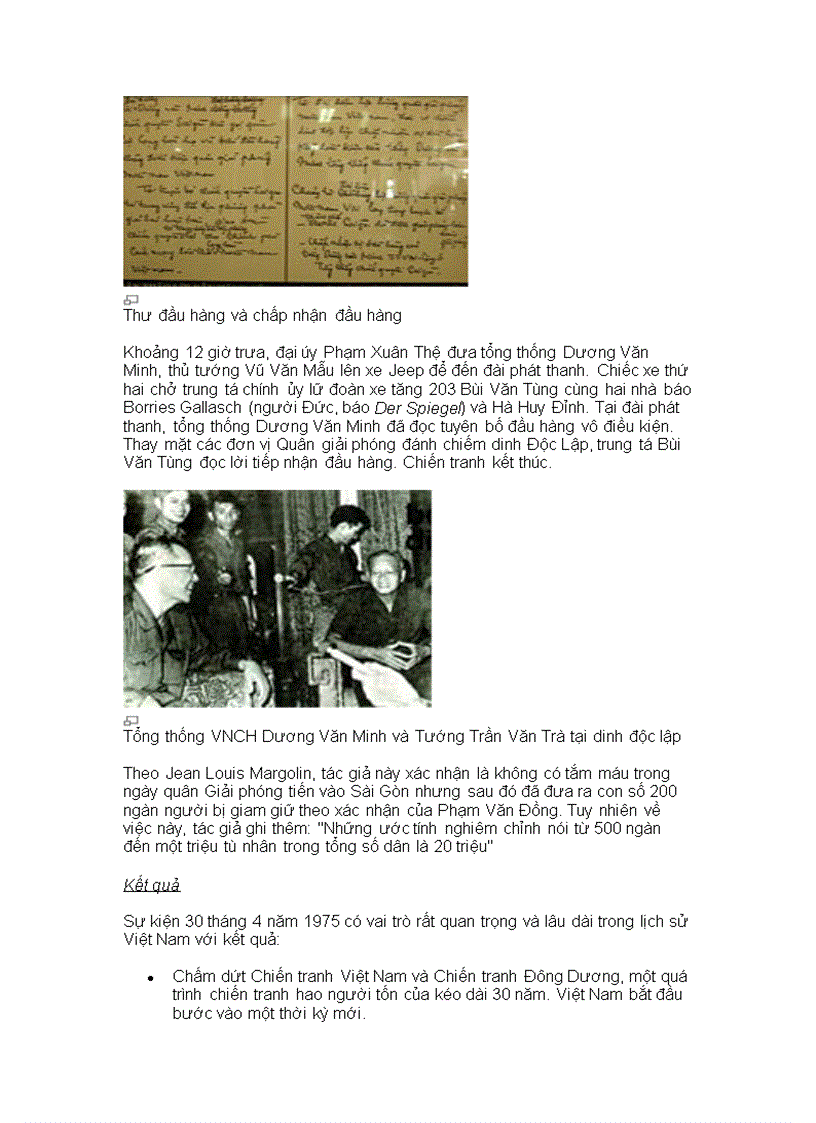 image for page Bài thu hoạch sau buổi đi bảo tàng chiến dịch hồ chí minh