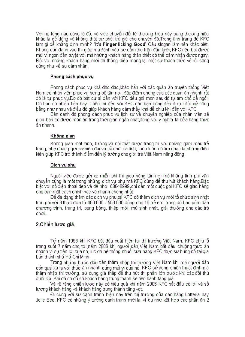 image for page Khảo sát sự hài lòng của khách hàng khi sử dụng thức ăn nhanh kfc