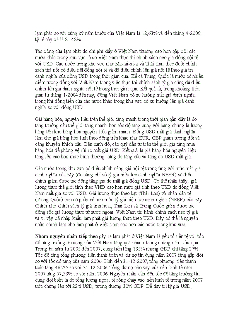 image for page Lạm phát và tình hình lạm phát ở Việt Nam