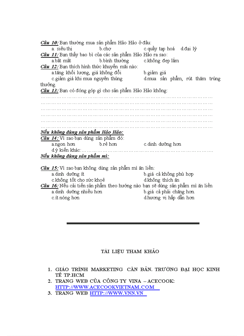 image for page Acecook việt nam và sản phẩm mì hảo hảo thực trạng và giải pháp