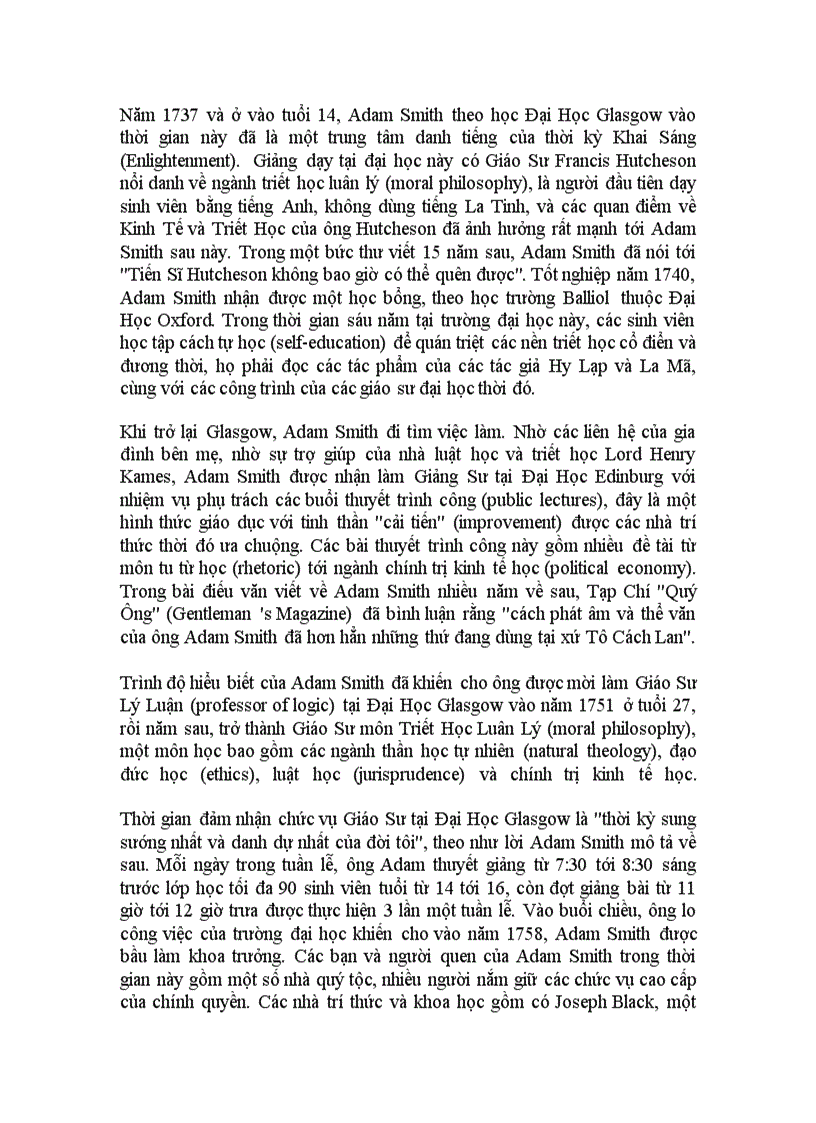 image for page Phân tích lý luận bàn tay vô hình trong học thuyết kinh tế của adam smith nhận xét và ý nghĩa