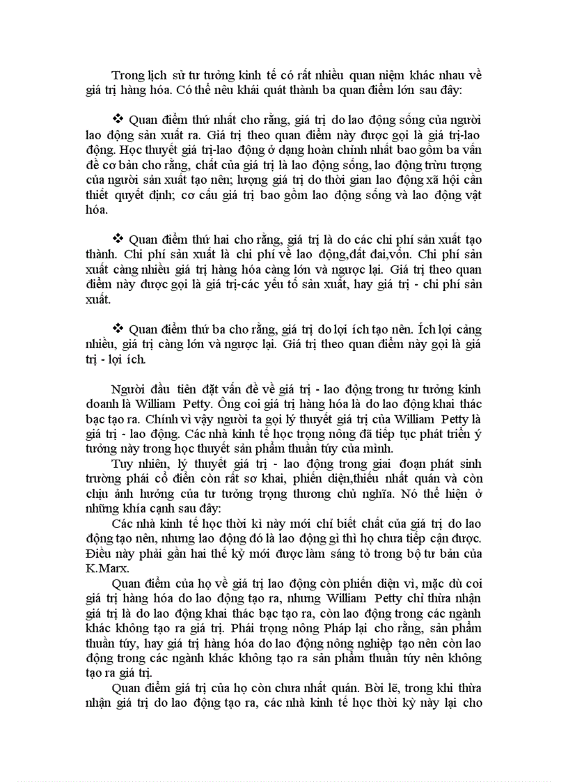 image for page Phân tích so sánh lí luận giá trị hàng hóa trong các học thuyết kinh tế tư sản cổ điển ý nghĩa lí luận và thực tiễn