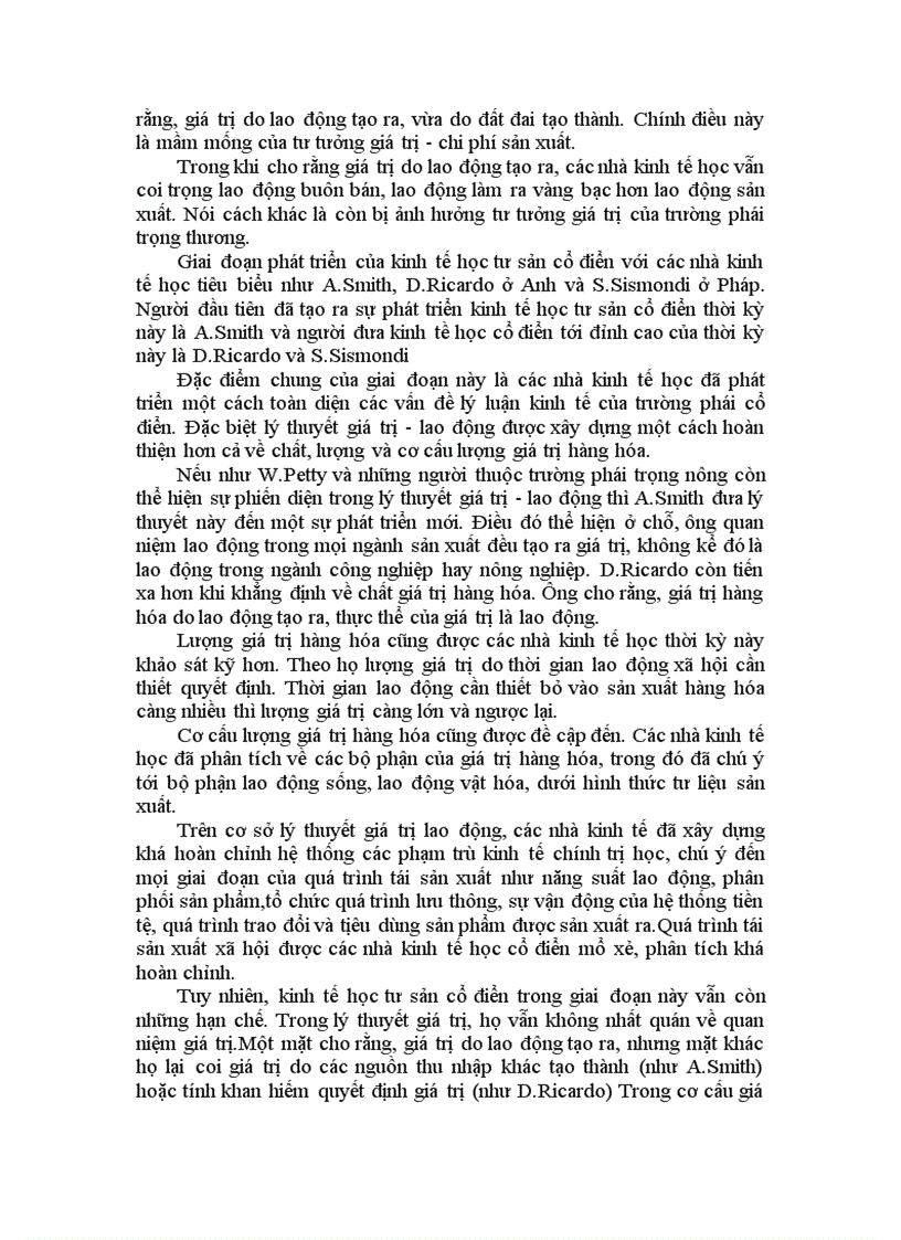 image for page Phân tích so sánh lí luận giá trị hàng hóa trong các học thuyết kinh tế tư sản cổ điển ý nghĩa lí luận và thực tiễn