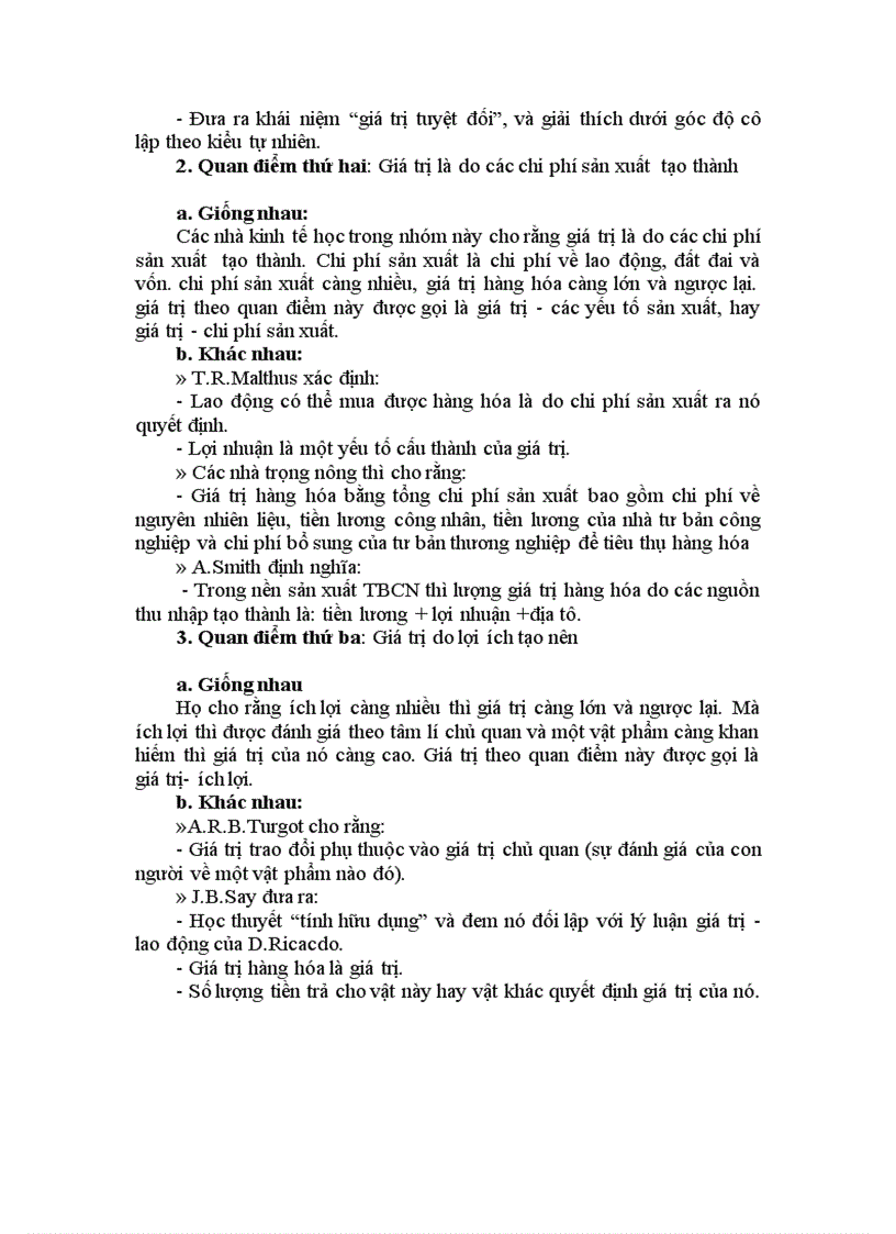 image for page Phân tích so sánh lí luận giá trị hàng hóa trong các học thuyết kinh tế tư sản cổ điển ý nghĩa lí luận và thực tiễn