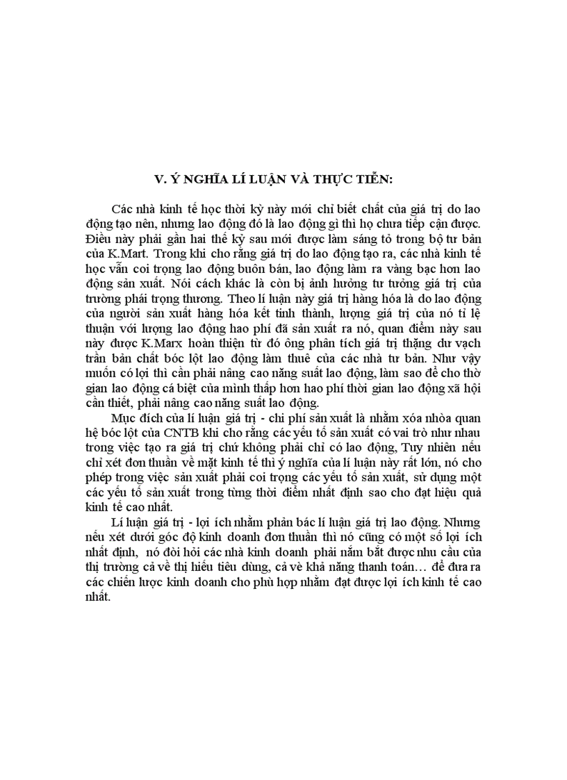 image for page Phân tích so sánh lí luận giá trị hàng hóa trong các học thuyết kinh tế tư sản cổ điển ý nghĩa lí luận và thực tiễn
