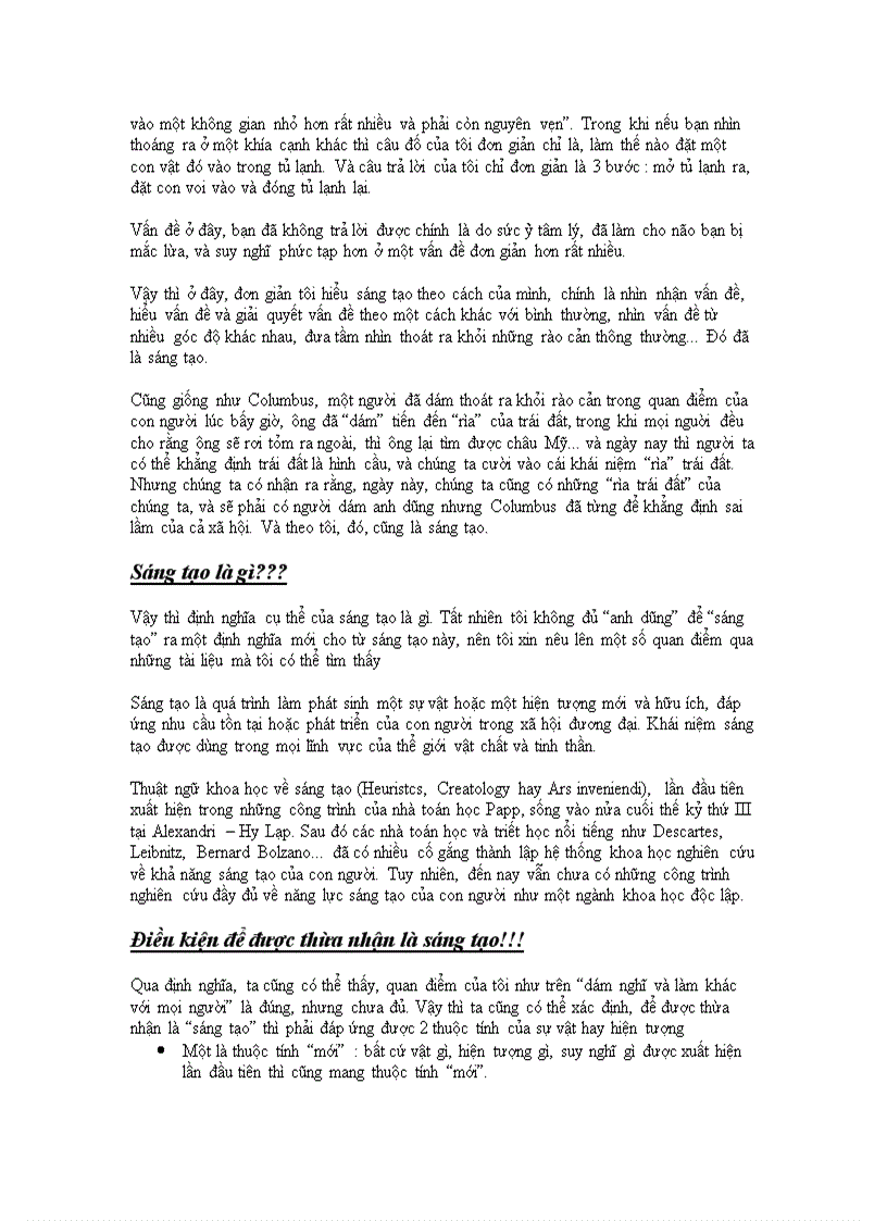 image for page Sáng tạo